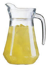CARAFE VERRE 1L
